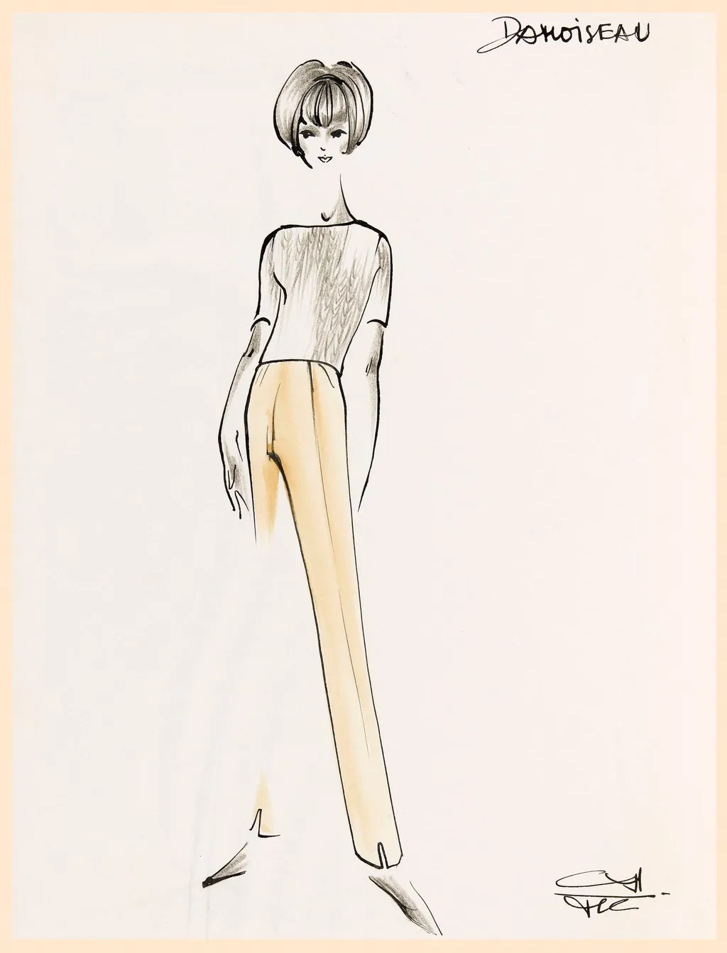 Damoiseau, by Carven, 1963