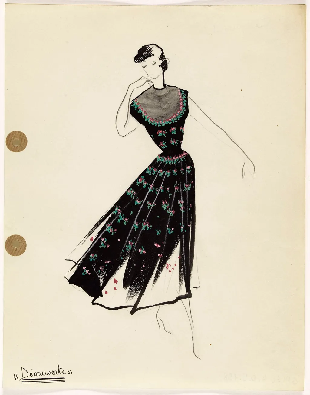 'Découverte', by Carven, 1949
