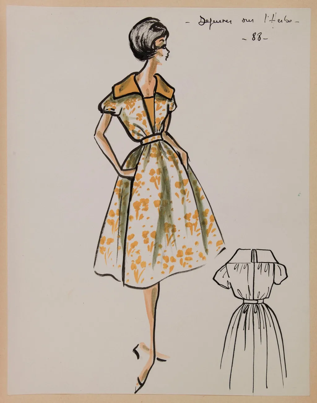Déjeuner sur l'herbe, by Carven, 1958