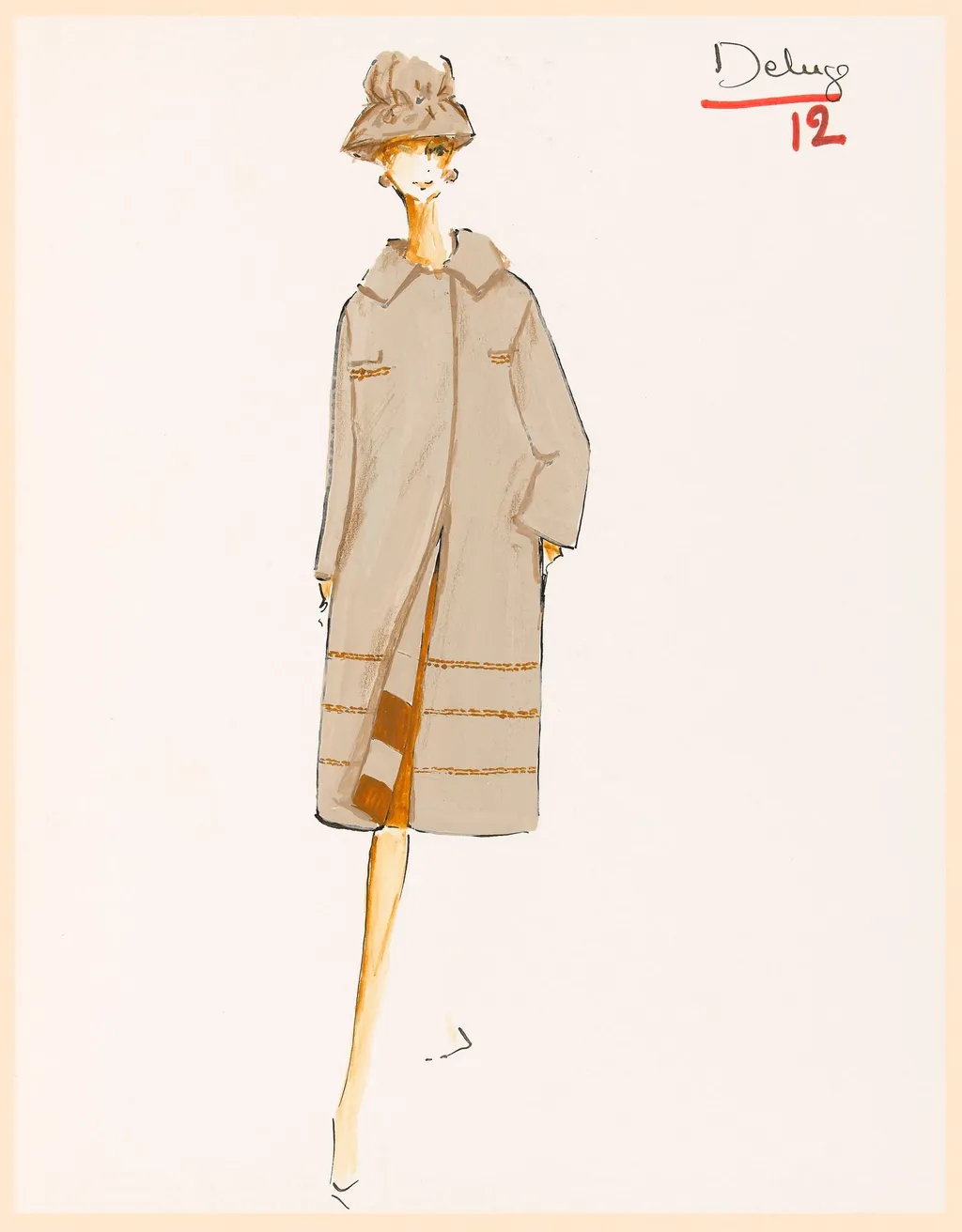 Déluge, by Carven, 1967