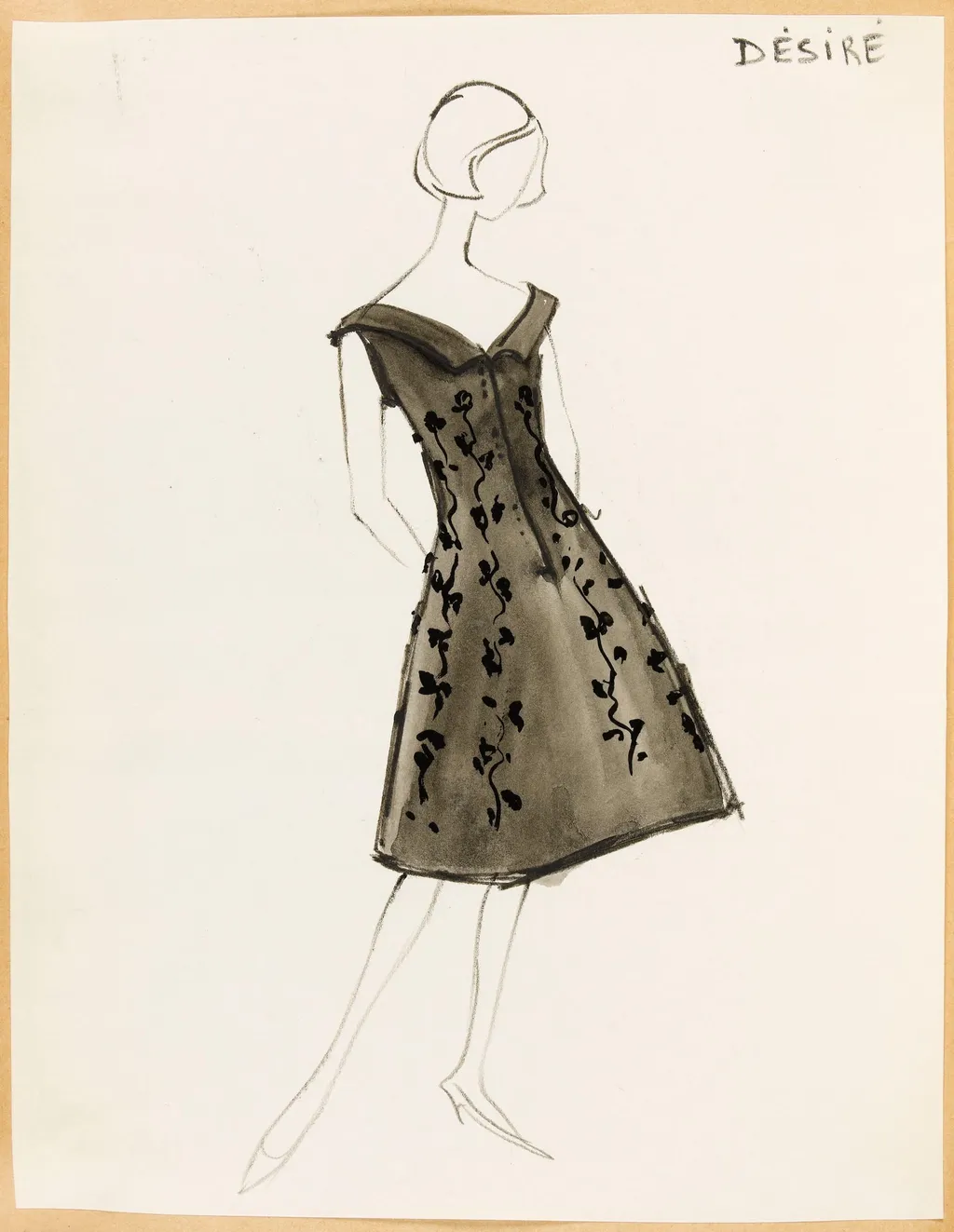 Désiré, by Carven, 1957