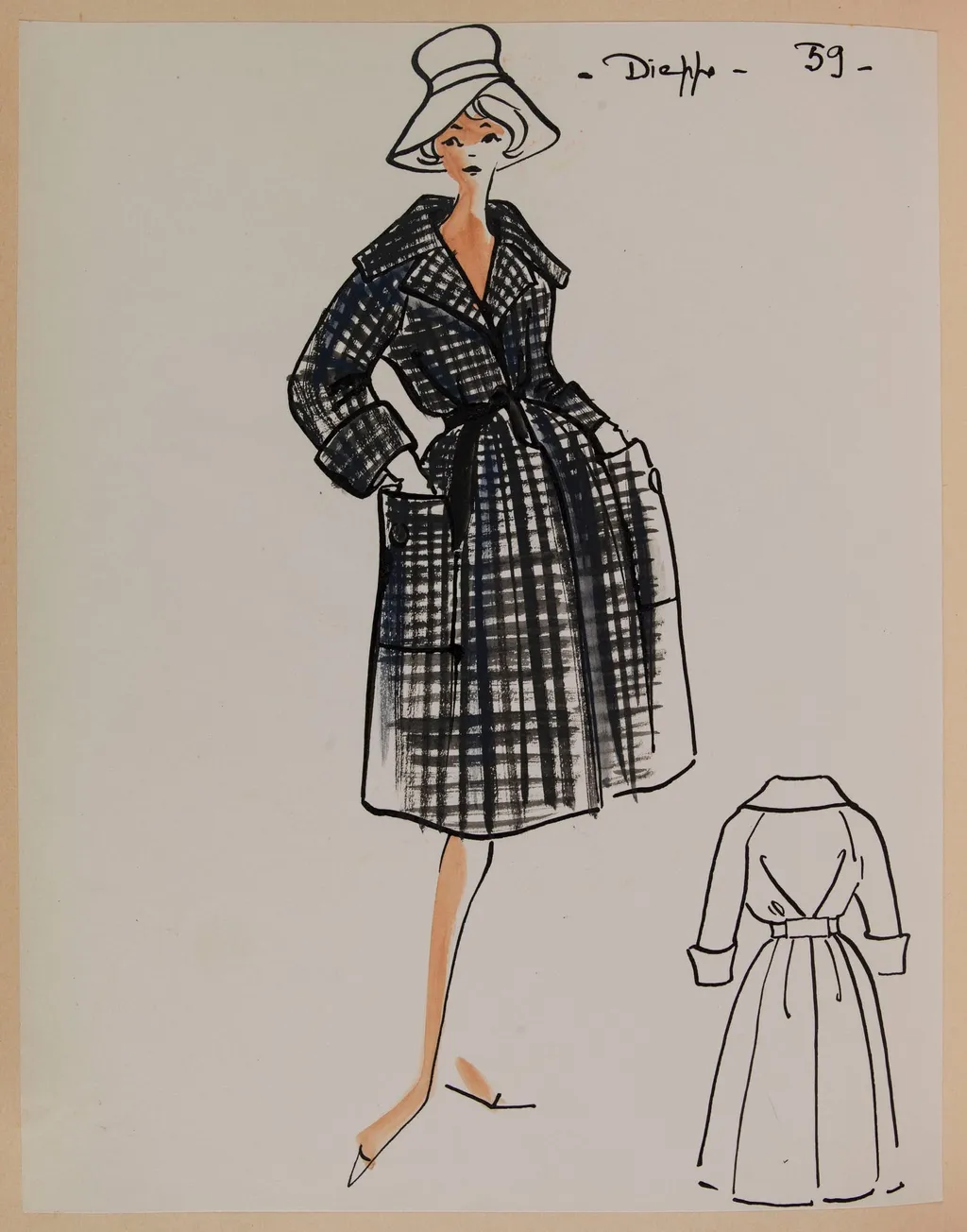 Dieppe, by Carven, 1958