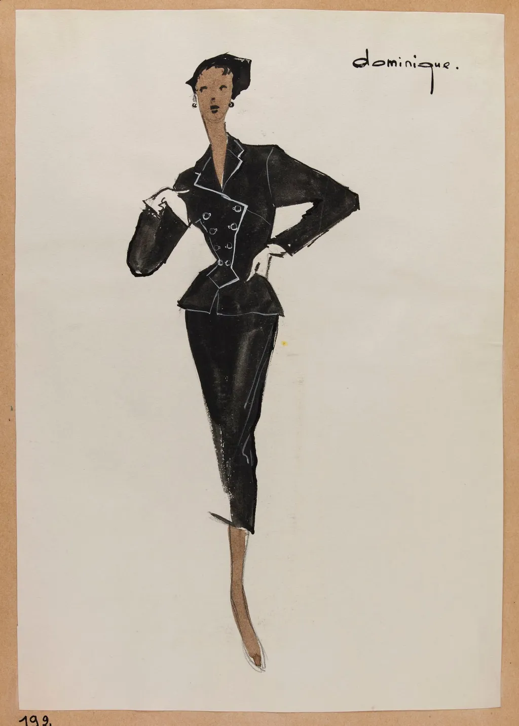 Dominique, by Carven, 1951