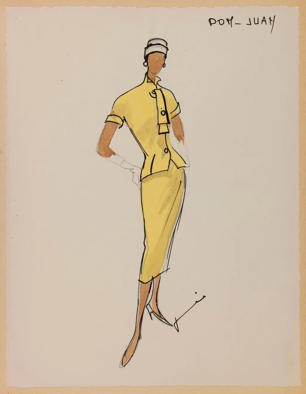 Don Juan, by Carven, 1956