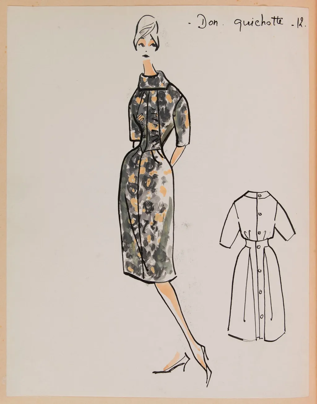 Don Quichotte, by Carven, 1958