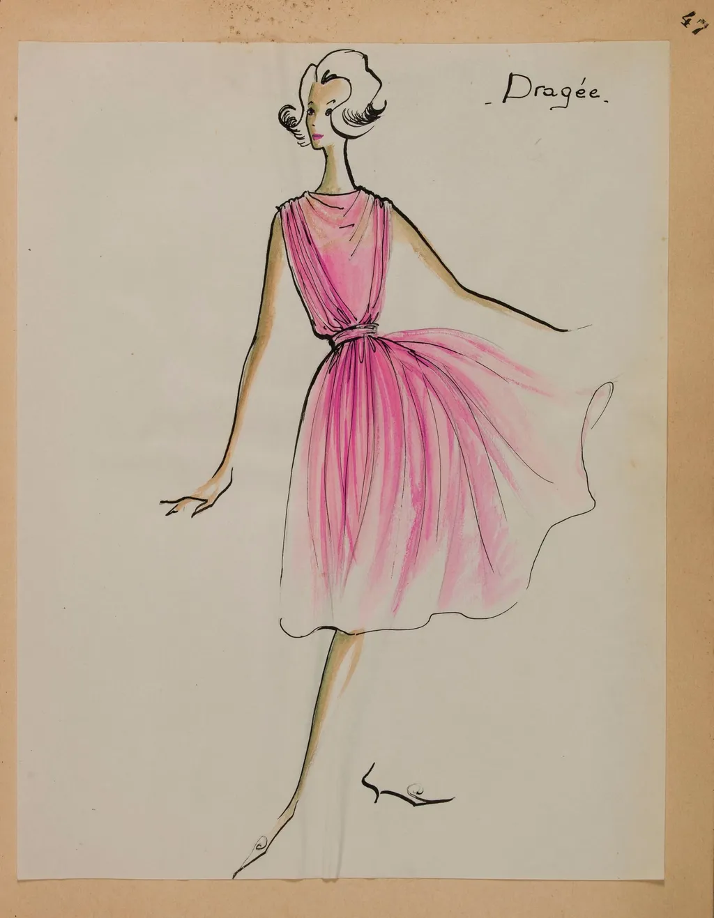 Dragée, by Carven, 1958