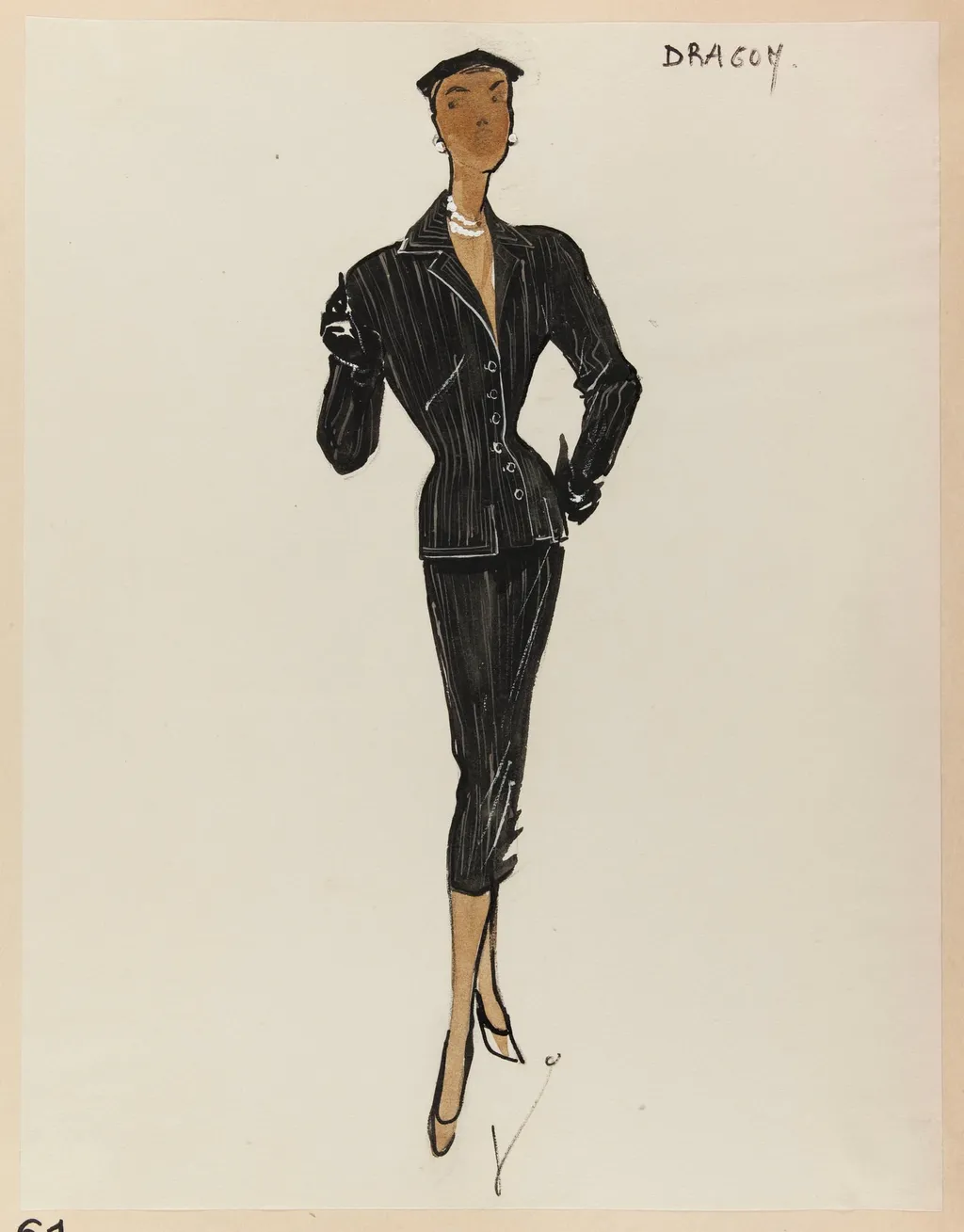 Dragon, by Carven, 1952
