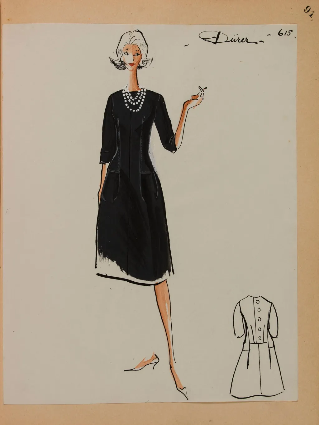 Dürer, by Carven, 1958