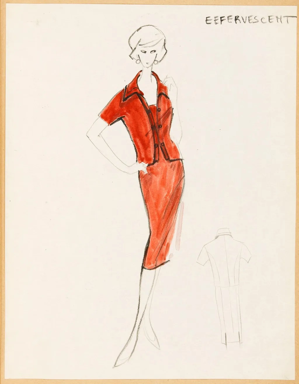 Effervescent, by Carven, 1957