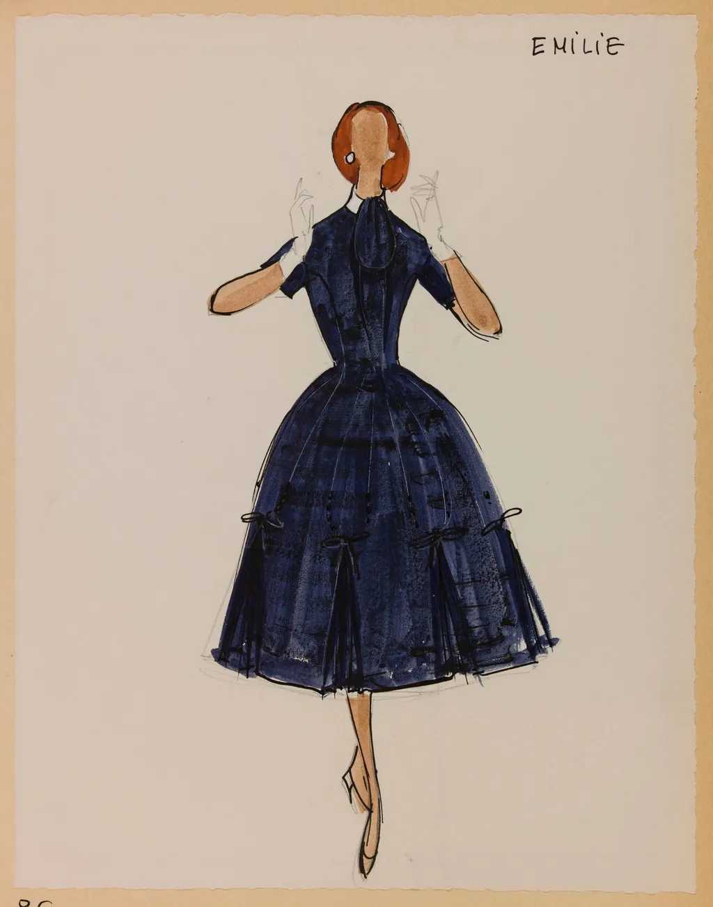Emilie, by Carven, 1956