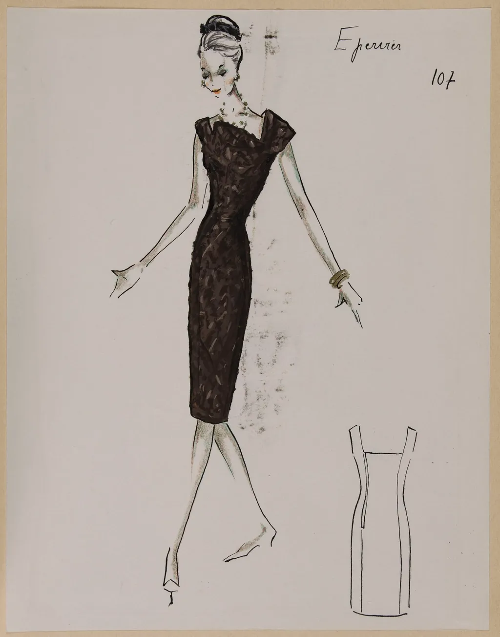 Epervier, by Carven, 1960