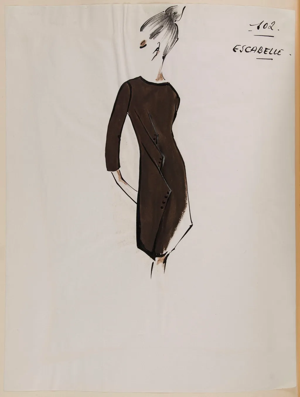Escabelle, by Carven, 1963