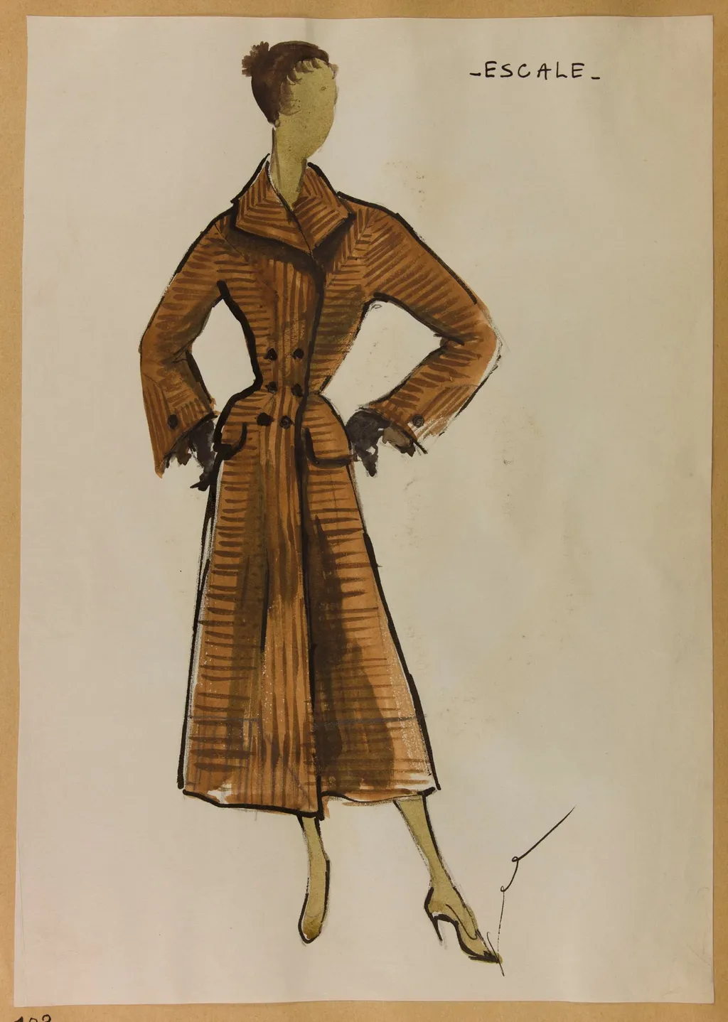 Escale, by Carven, 1952