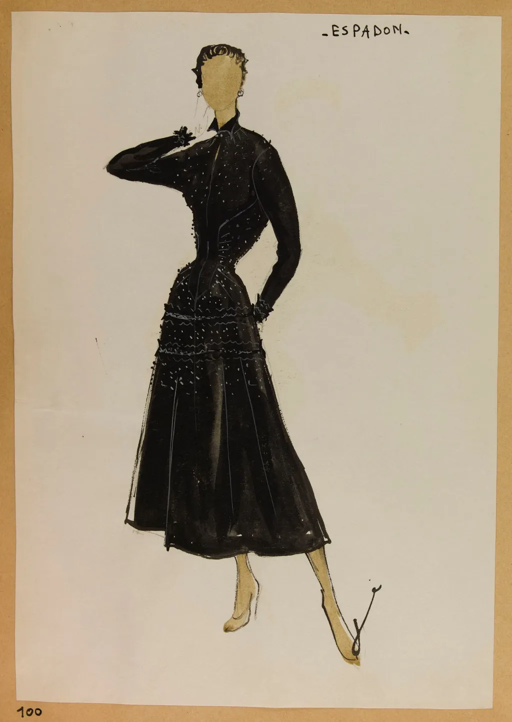 Espadon, by Carven, 1952
