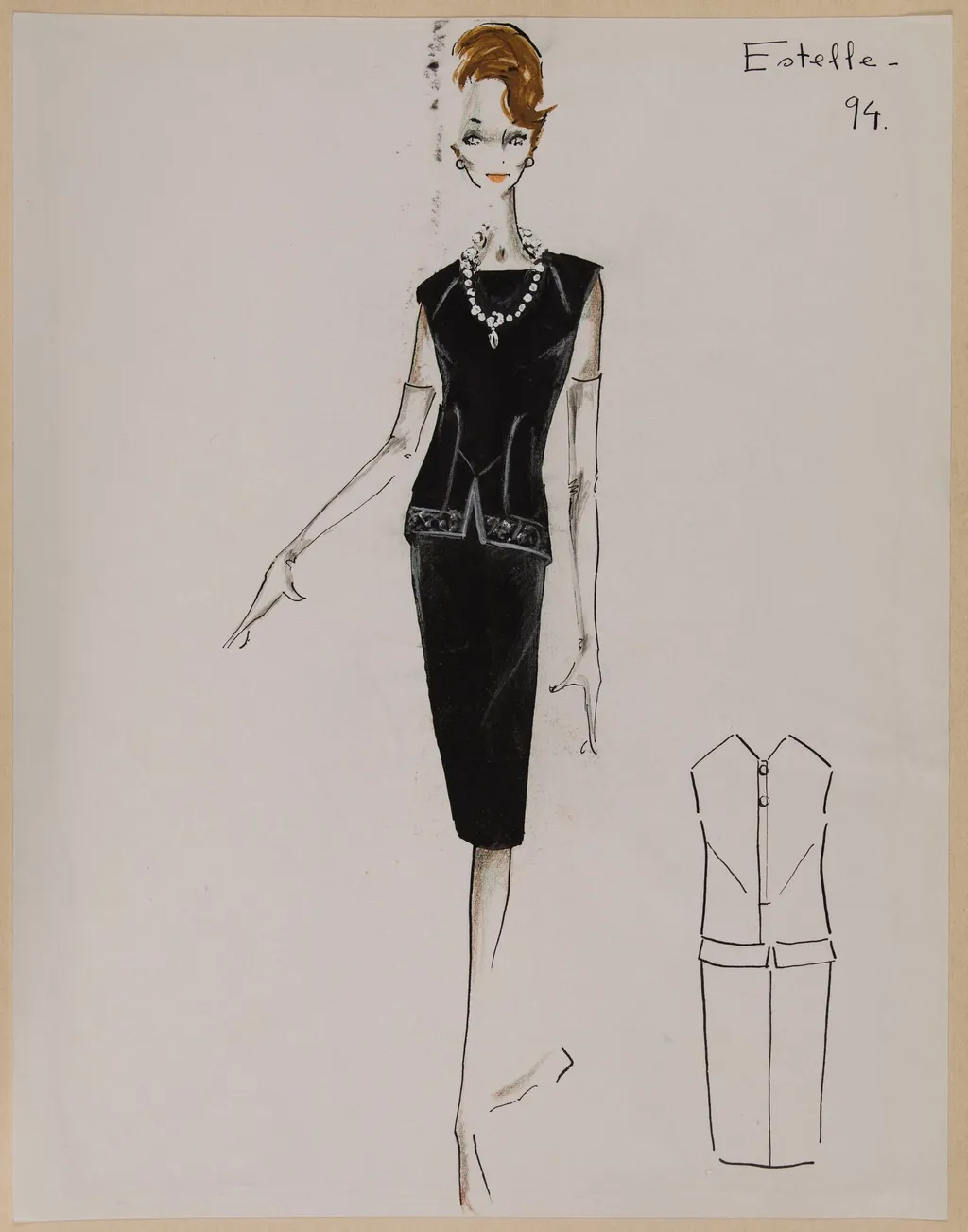Estelle, by Carven, 1960