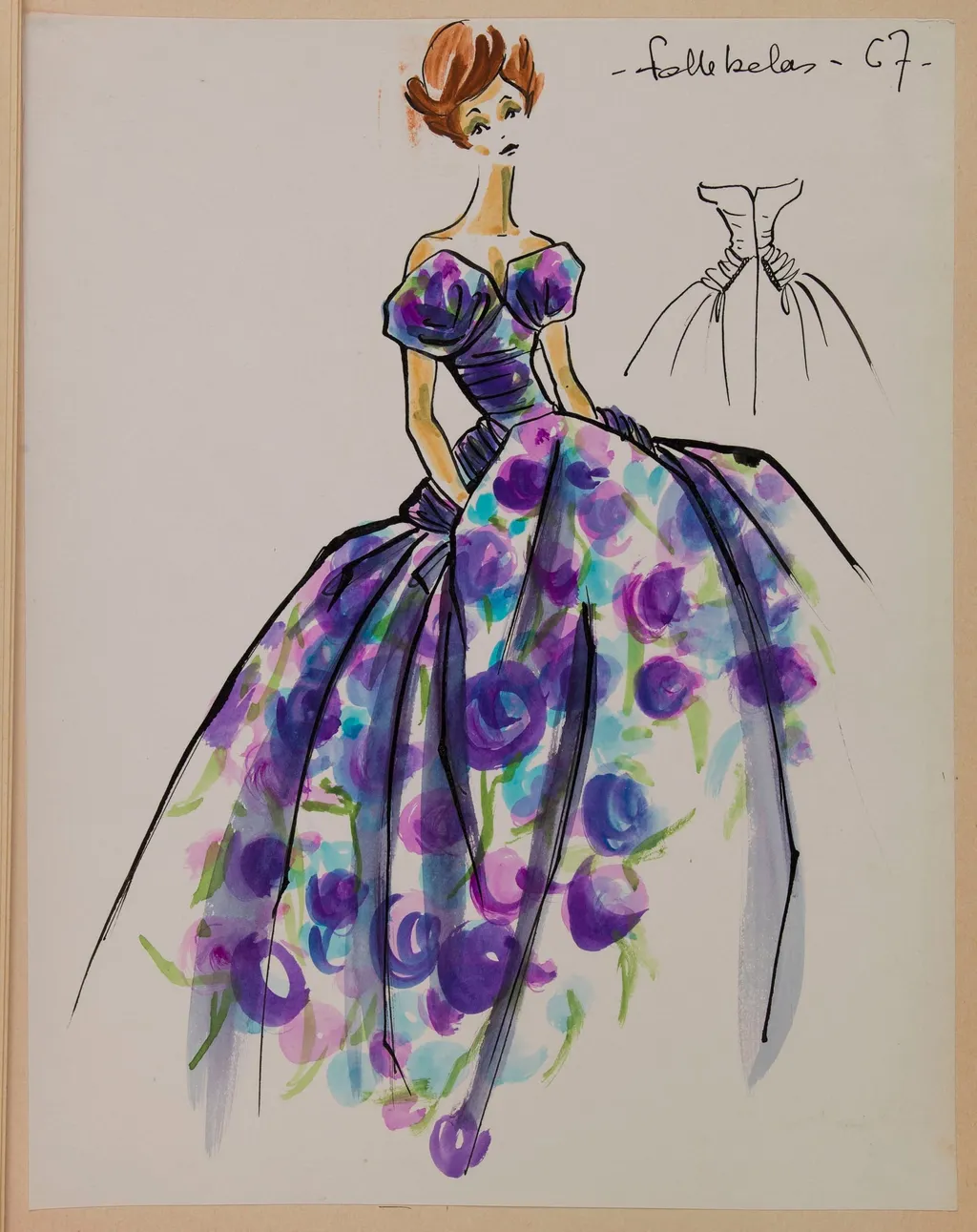 Falebalas, by Carven, 1958