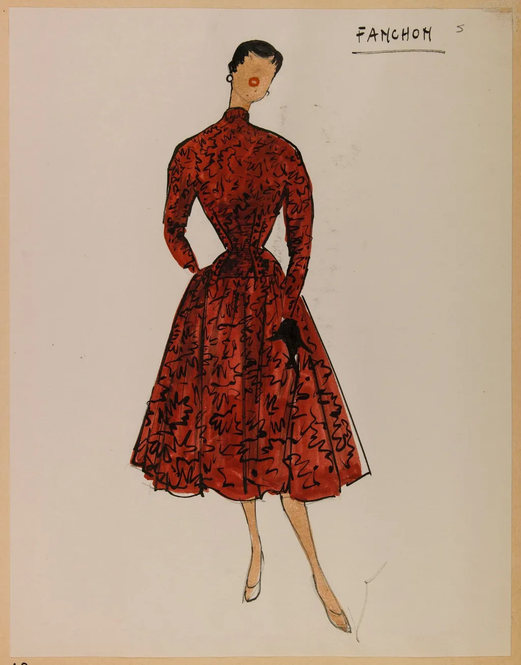 Fanchon, by Carven, 1953