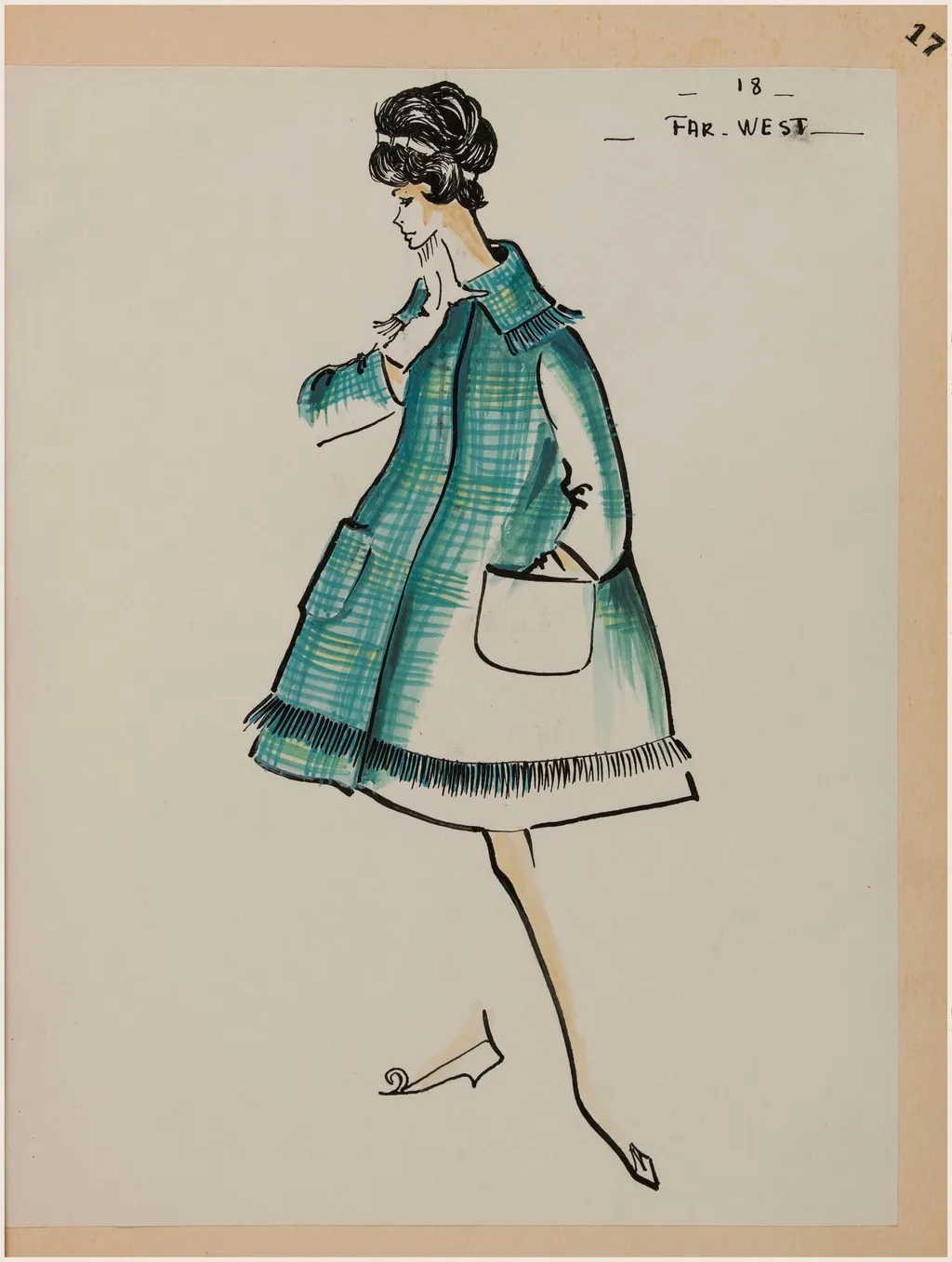 Far west, by Carven, 1958