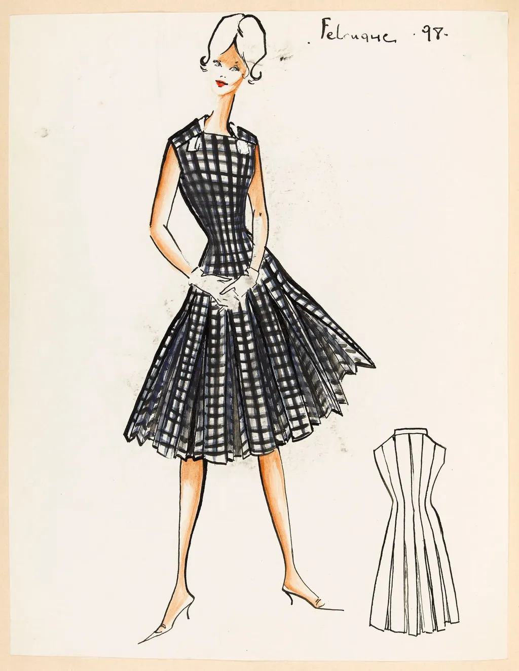 Felouque, by Carven, 1959