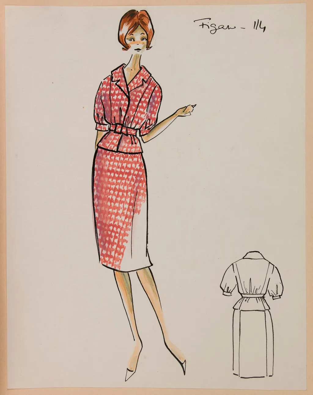 Figaro, by Carven, 1958