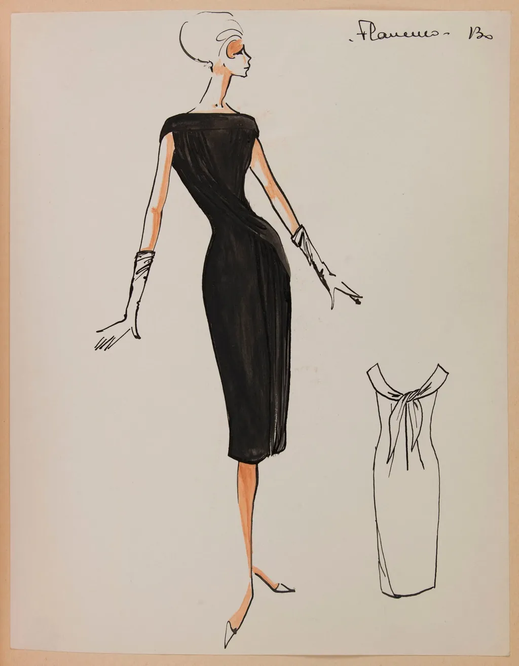 Flamenco, by Carven, 1958