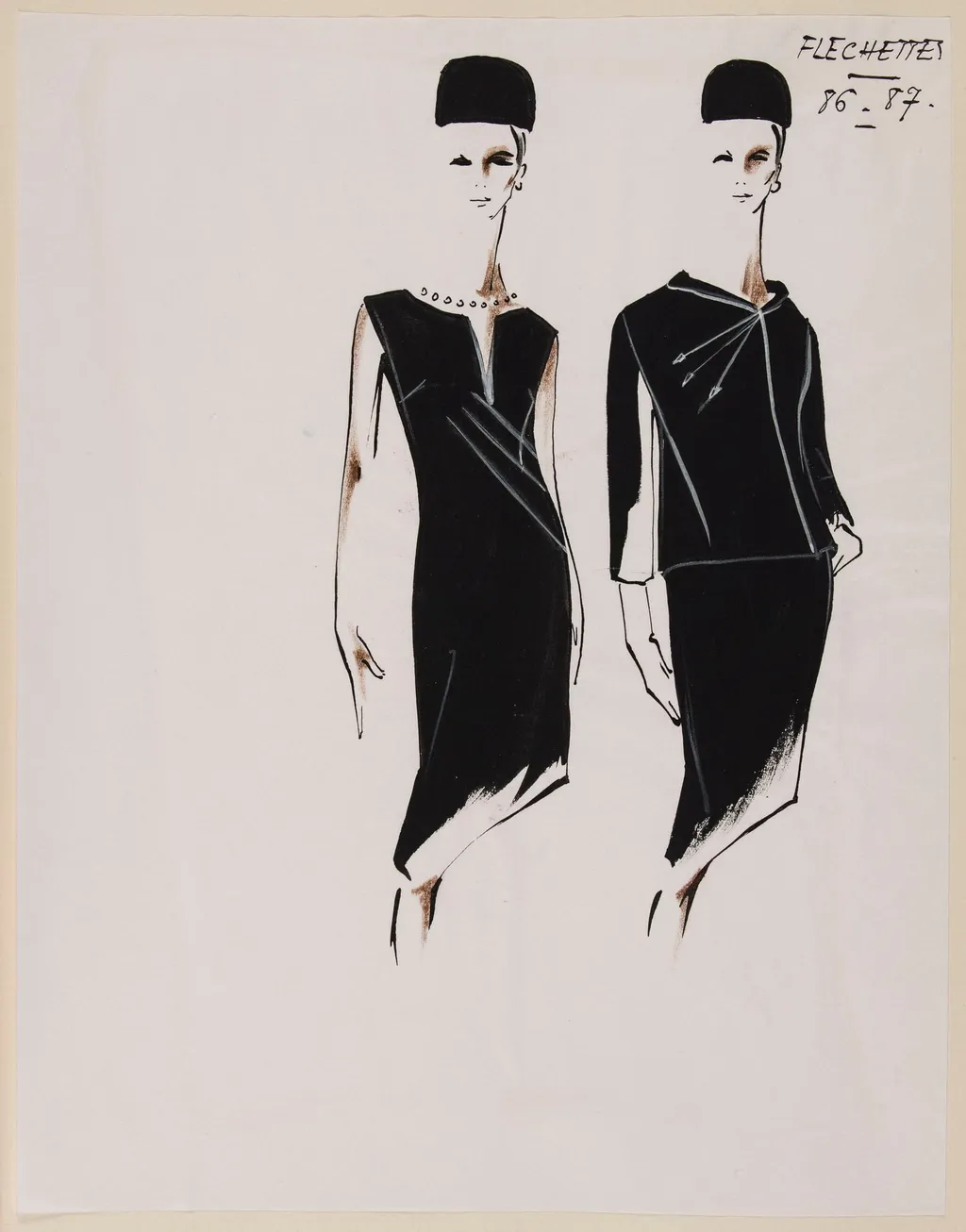 Fléchettes, by Carven, 1963