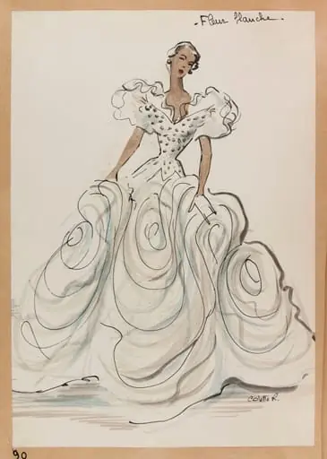 Fleur blanche, by Carven