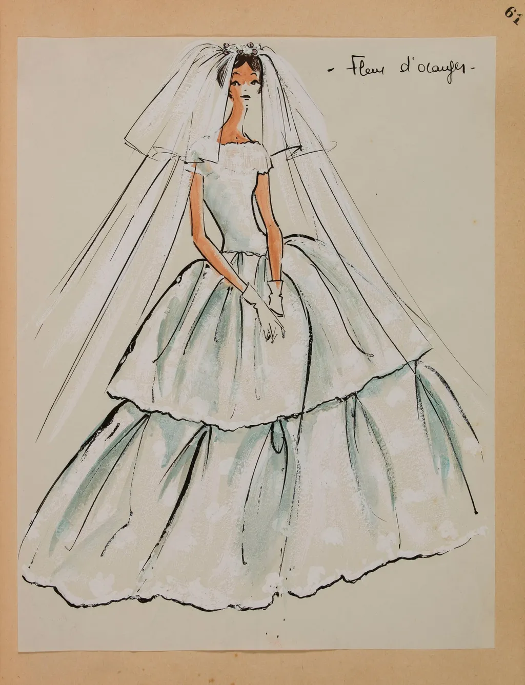 Fleur d'oranger, by Carven, 1958