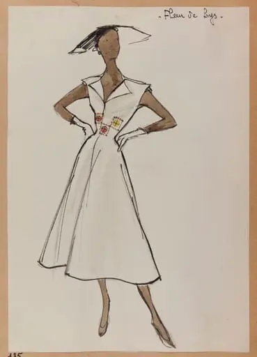 Fleur de lys, by Carven