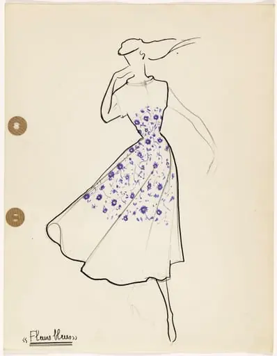 'Fleurs bleues', by Carven