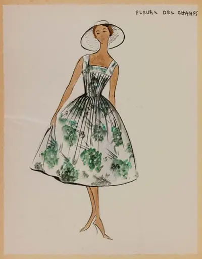 Fleurs des champs, by Carven