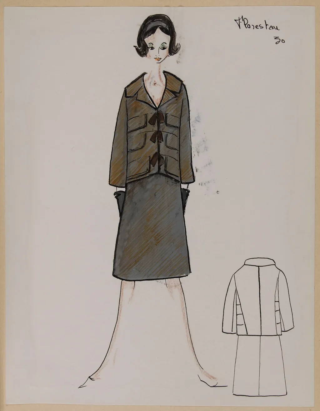Florestan, by Carven, 1960