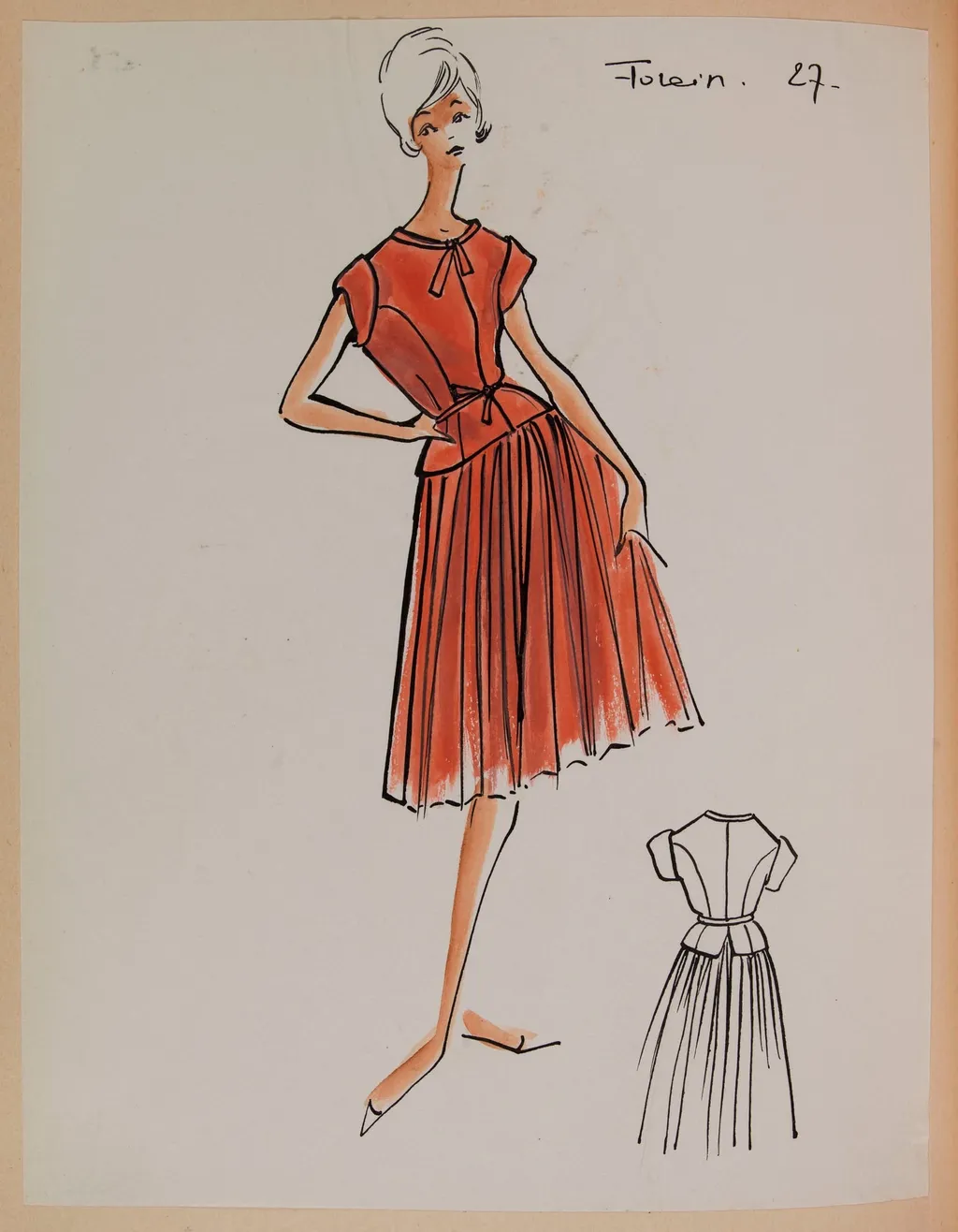 Forain, by Carven, 1958