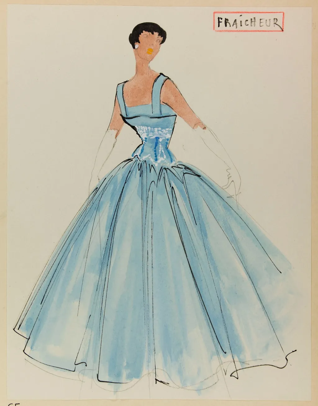 Fraîcheur, by Carven, 1953