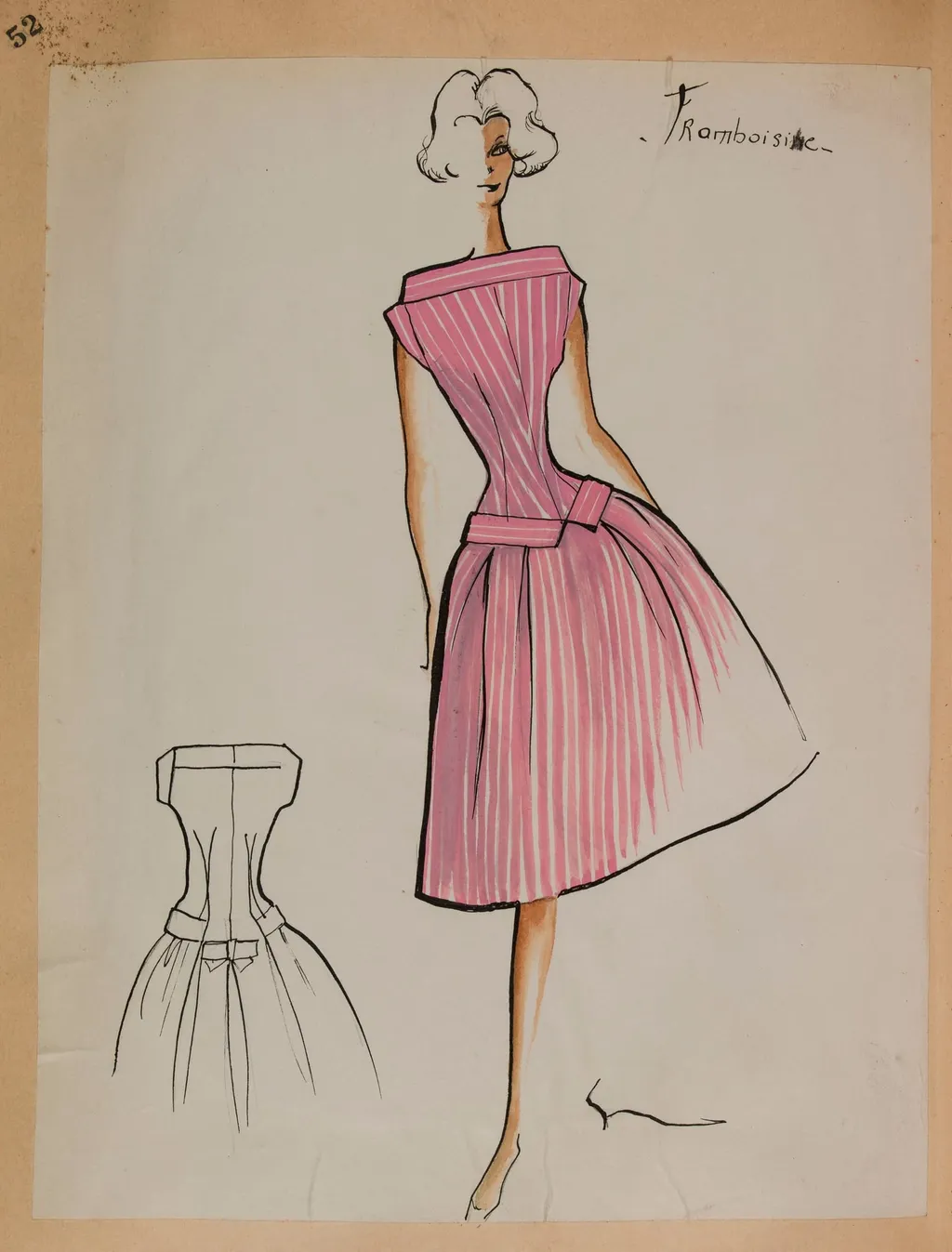 Framboisine, by Carven, 1958