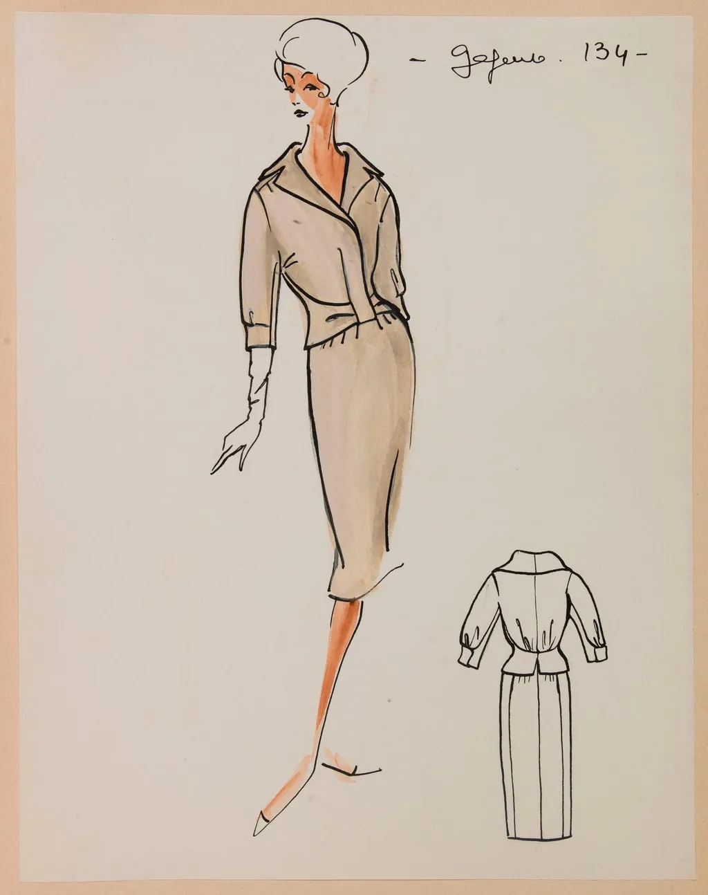 Gageure, by Carven, 1958