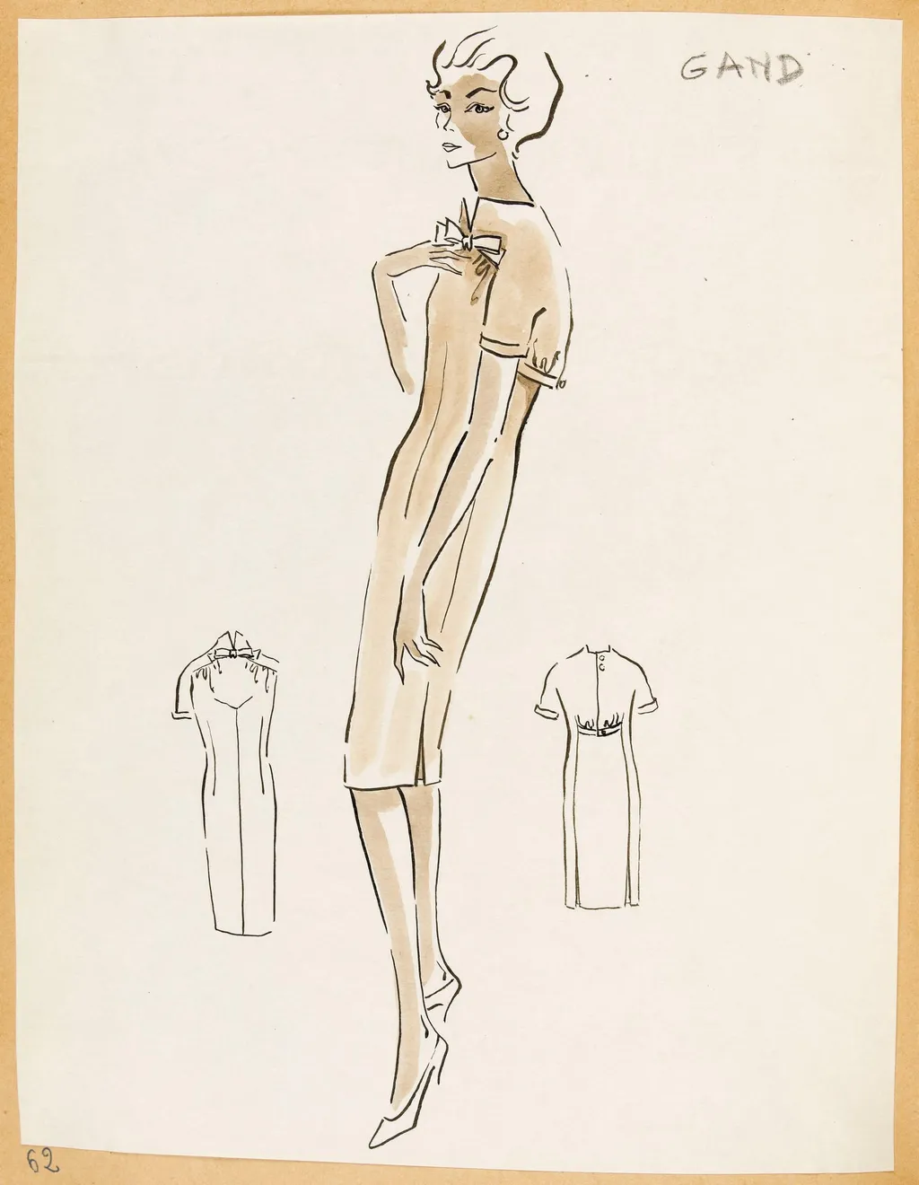 Gand, by Carven, 1957