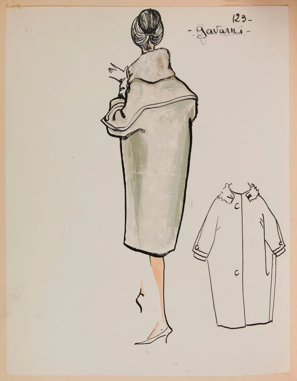 Gavarni, by Carven, 1958