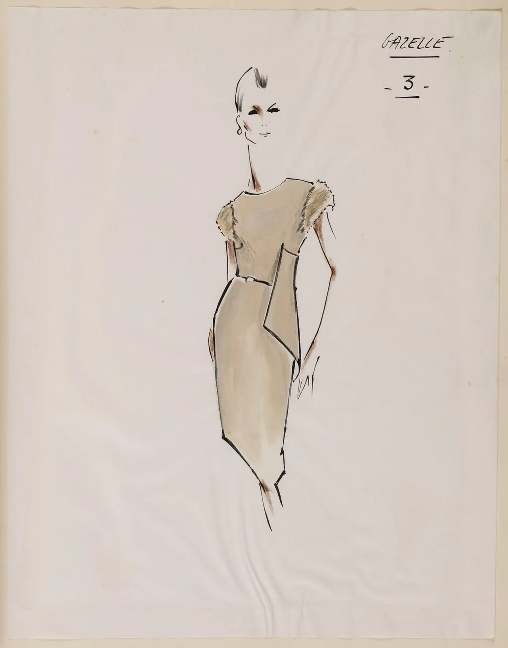 Gazelle, by Carven, 1963