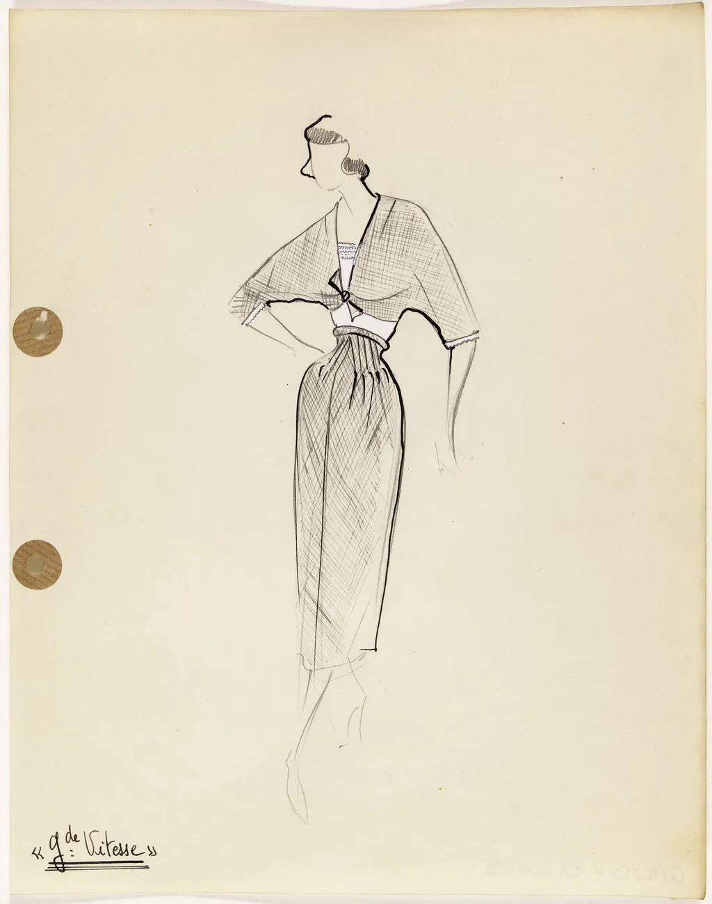 'Gde Vitesse', by Carven, 1949