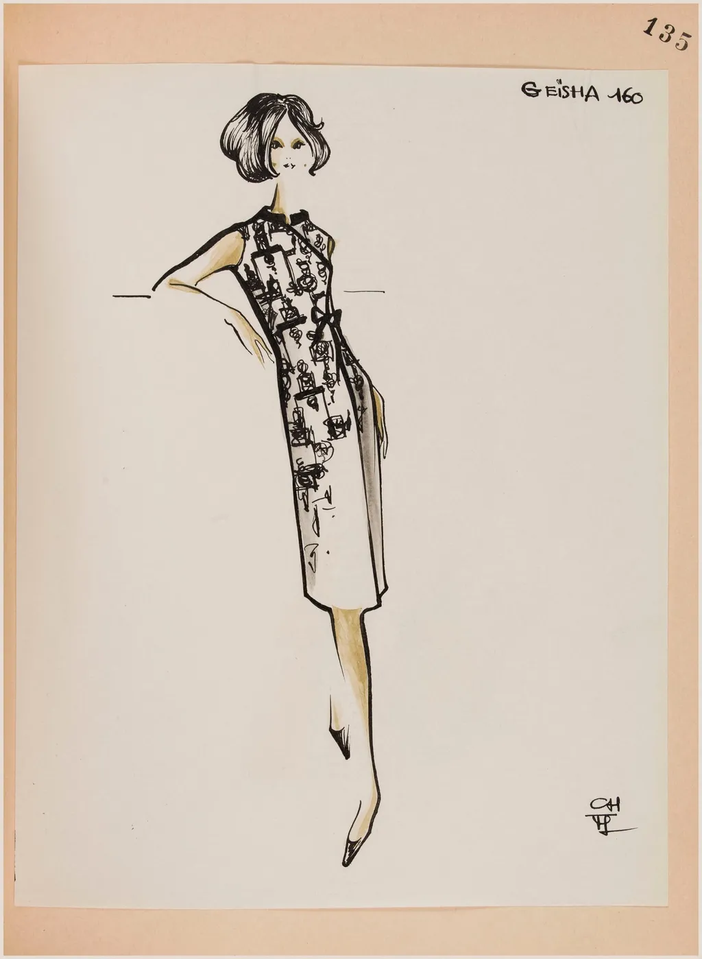 Geisha, by Carven, 1963