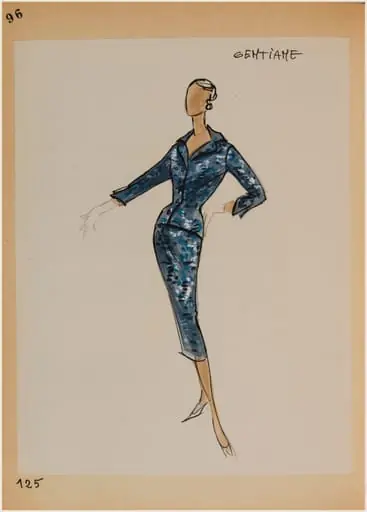 Gentiane, by Carven