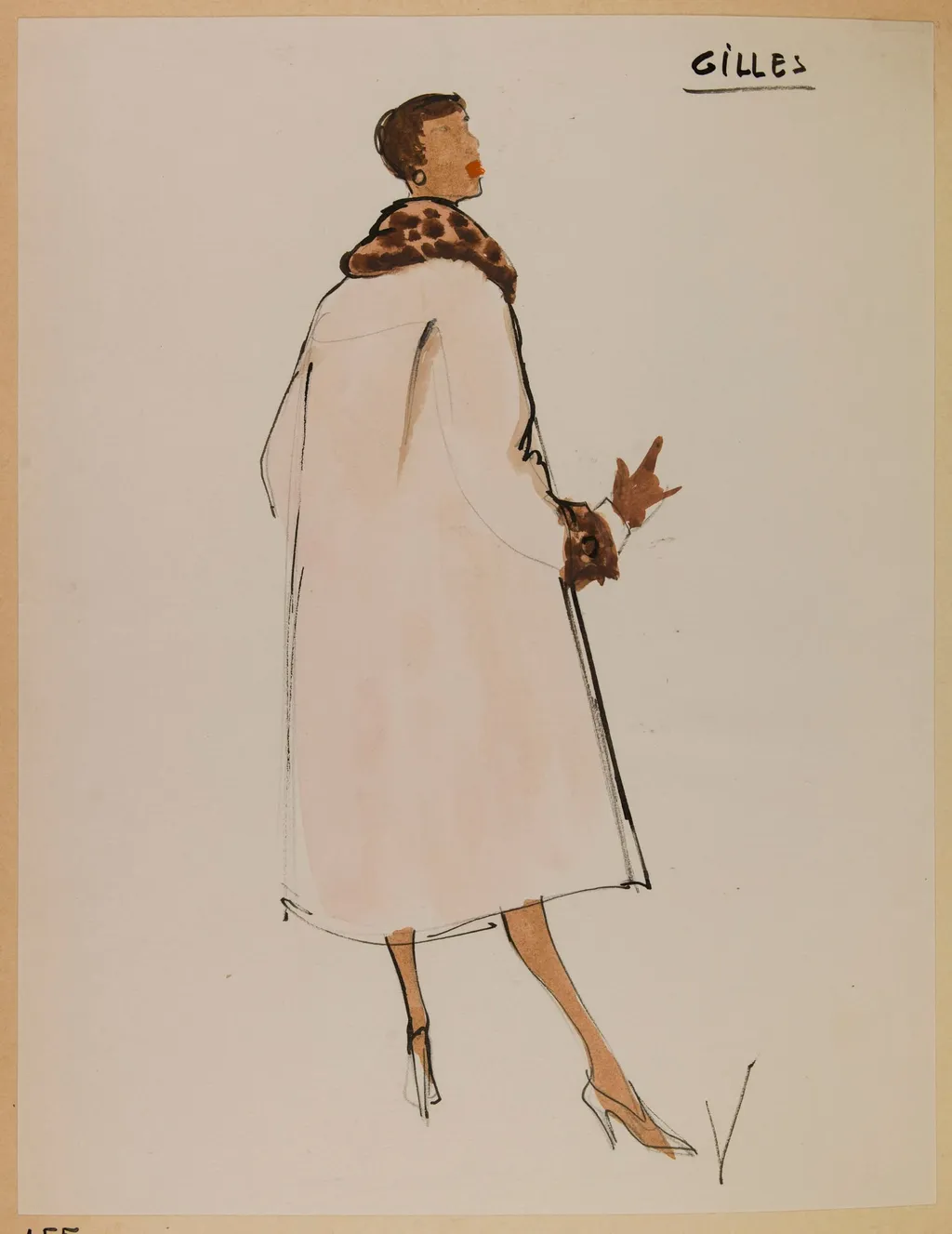 Gilles, by Carven, 1953