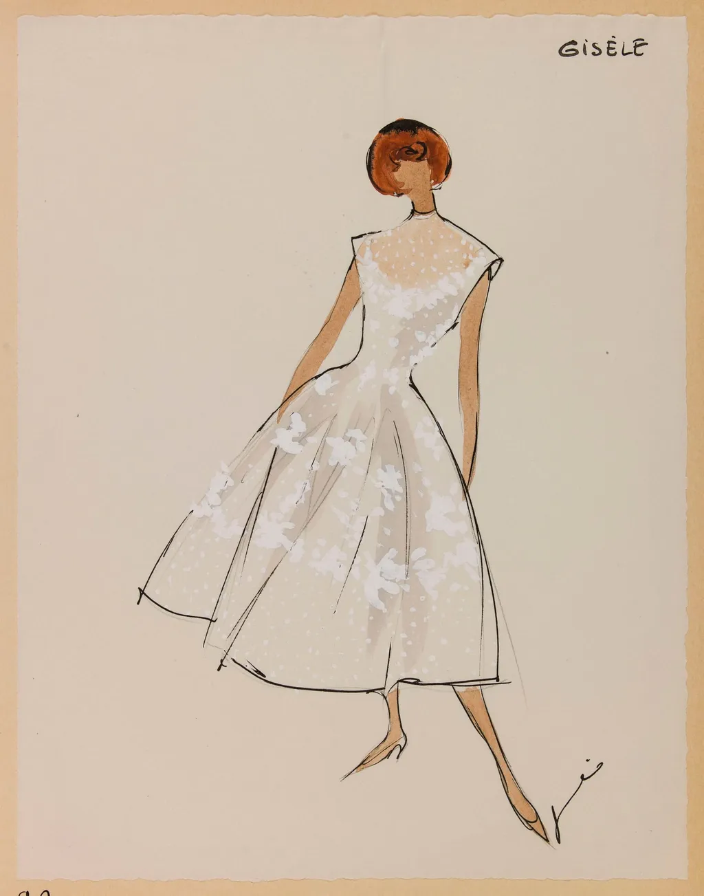 Gisèle, by Carven, 1956