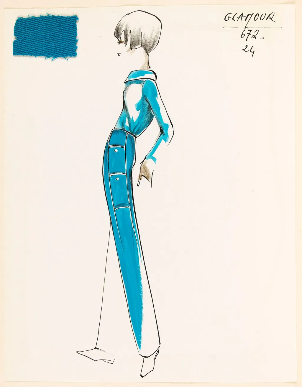 Glamour, by Carven, 1965