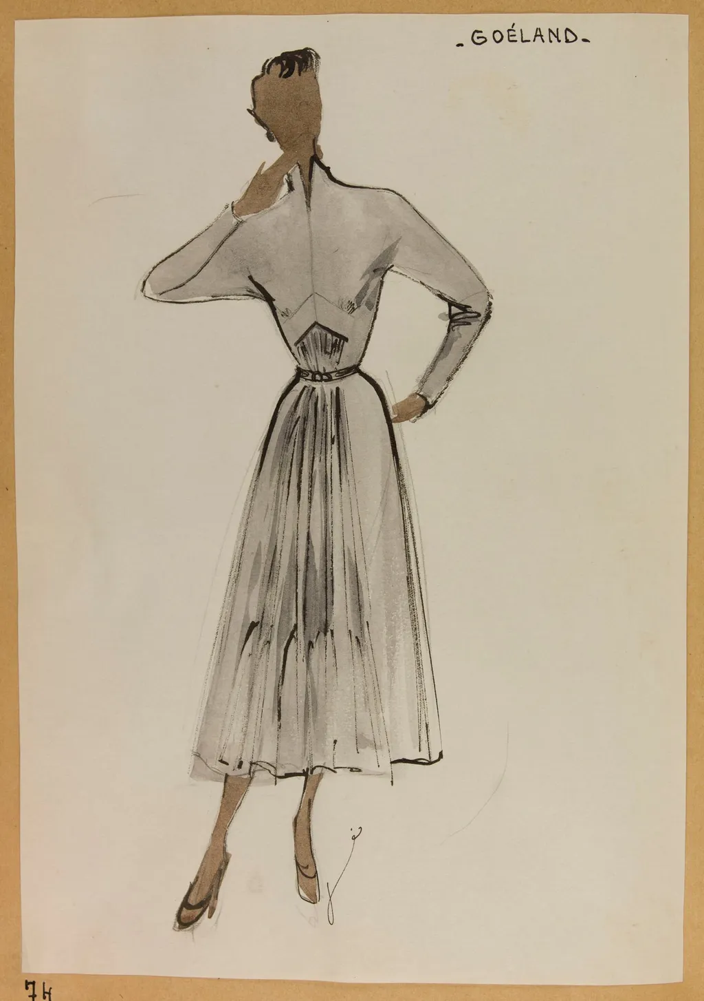 Goéland, by Carven, 1952