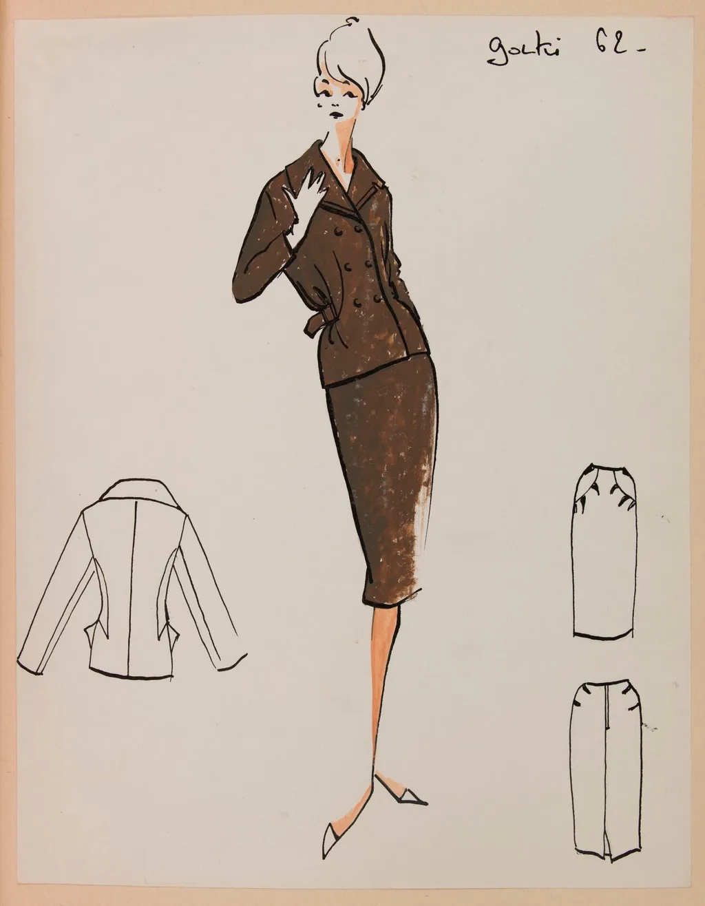 Gorki, by Carven, 1958