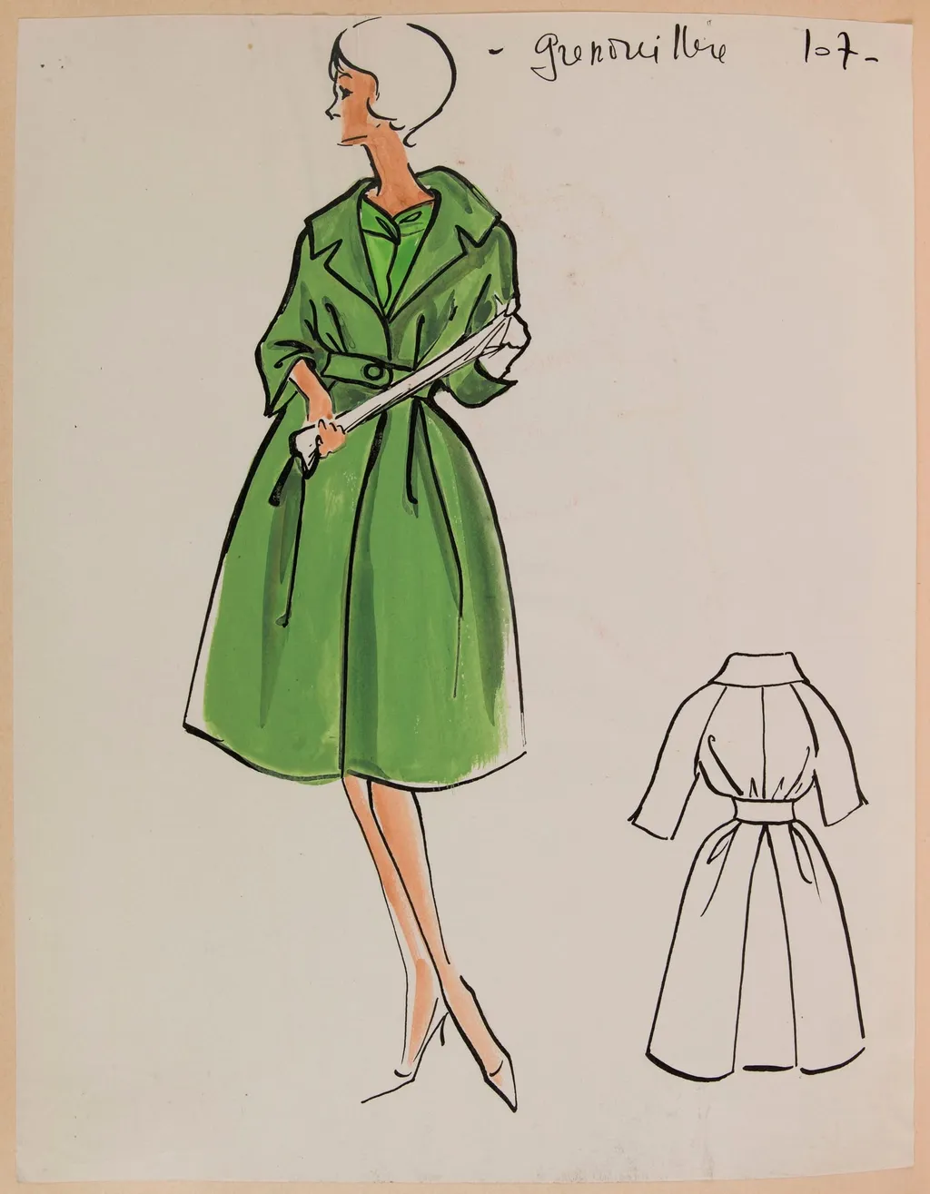 Grenouillère, by Carven, 1958