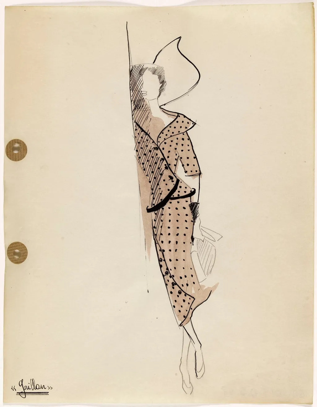 'Grillon', by Carven, 1949