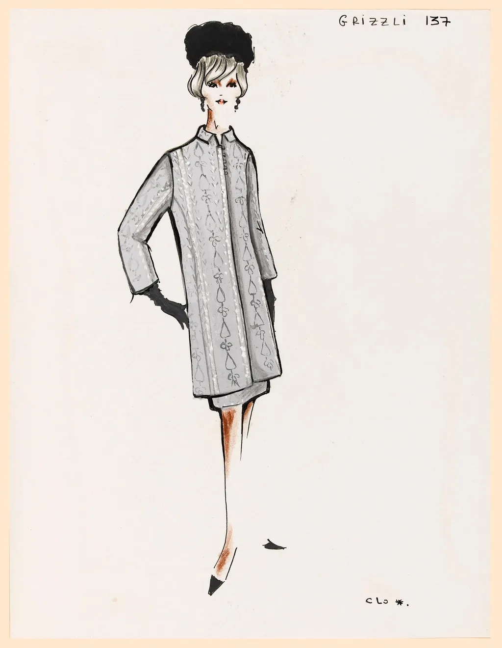 Grizzli, by Carven, 1962